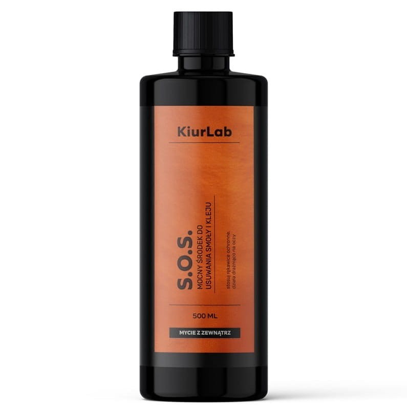 KiurLab S.O.S. 500ml - mocny środek do usuwania smoły i kleju