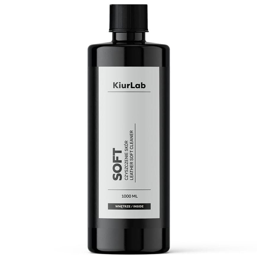 KiurLab Soft Cleaner 1L + atomizer - środek do czyszczenia skóry samochodowej