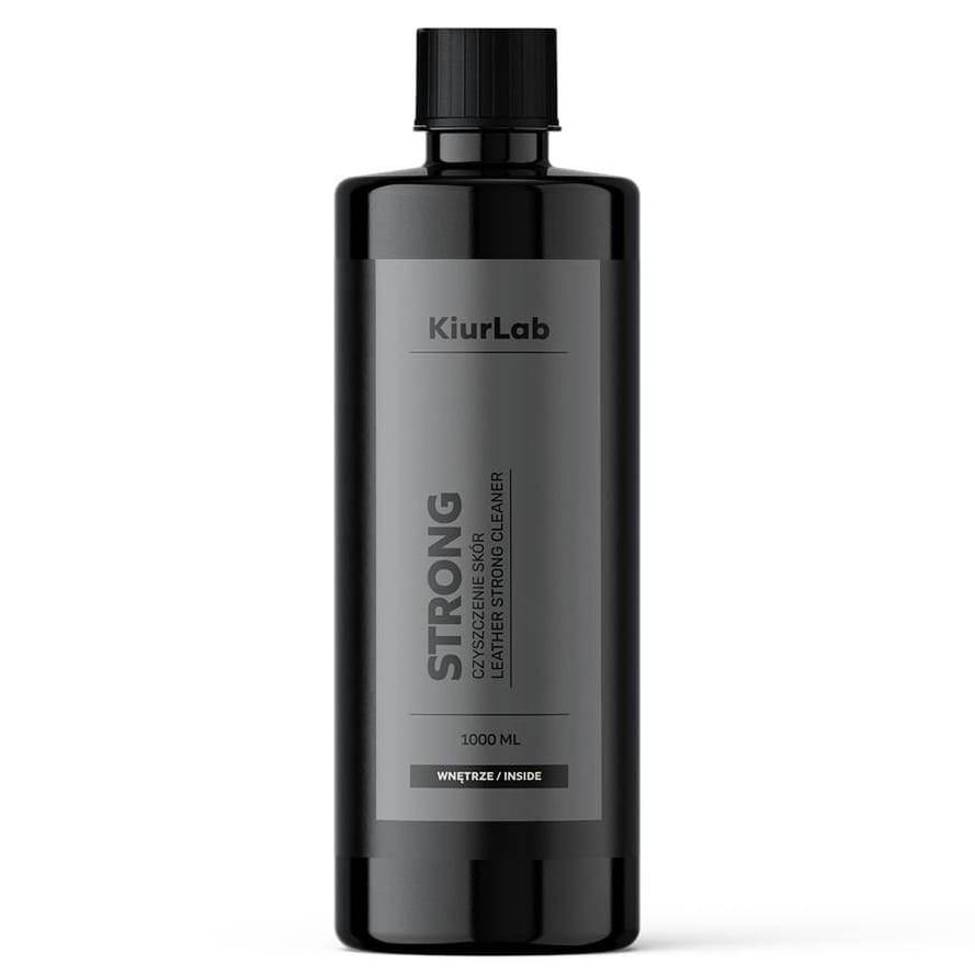 KiurLab Strong Cleaner 1L + atomizer - silny preparat do czyszczenia skóry samochodowej