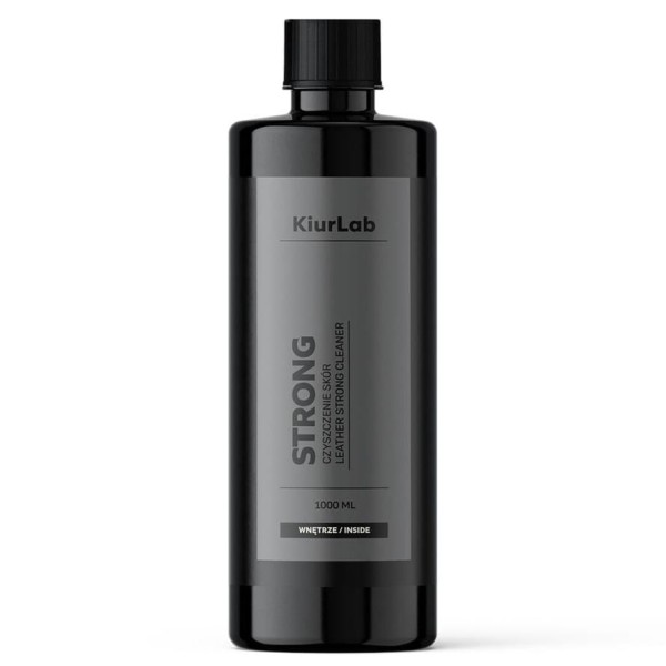 KiurLab Strong Cleaner 1L + atomizer - silny preparat do czyszczenia skóry samochodowej