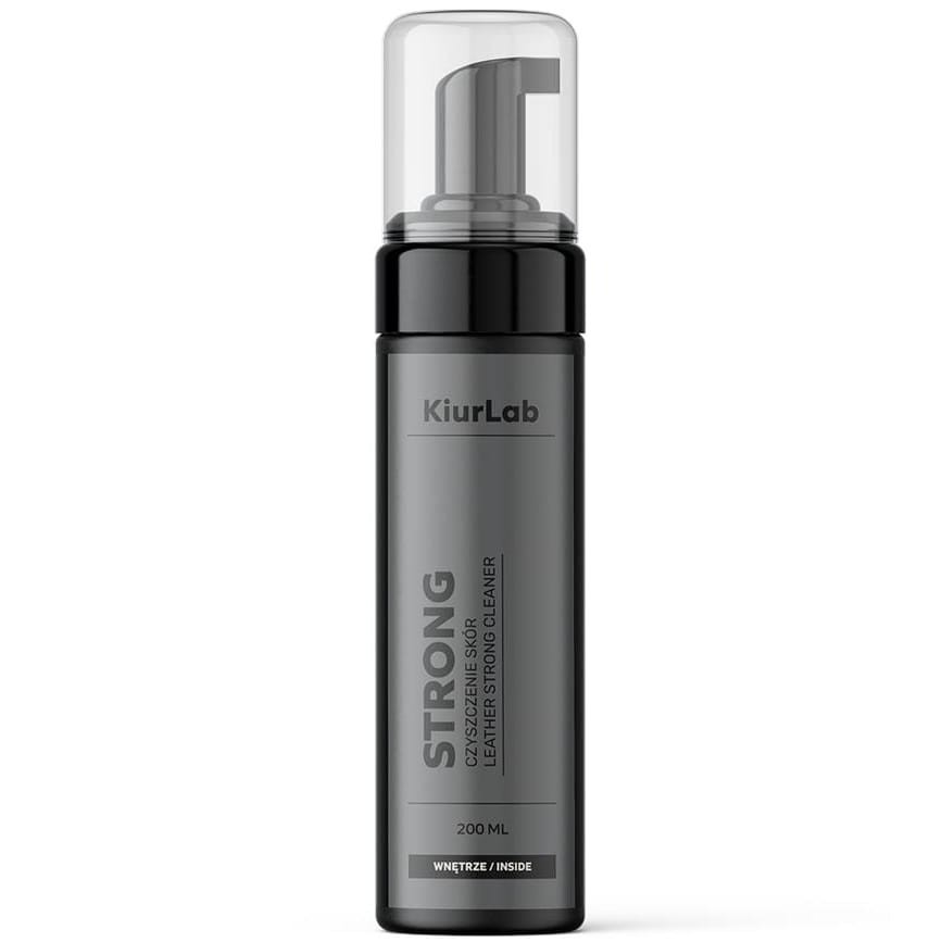 KiurLab Strong Cleaner 200ml - silny preparat do czyszczenia skóry samochodowej