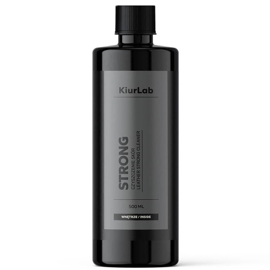KiurLab Strong Cleaner 500ml - silny preparat do czyszczenia skóry samochodowej