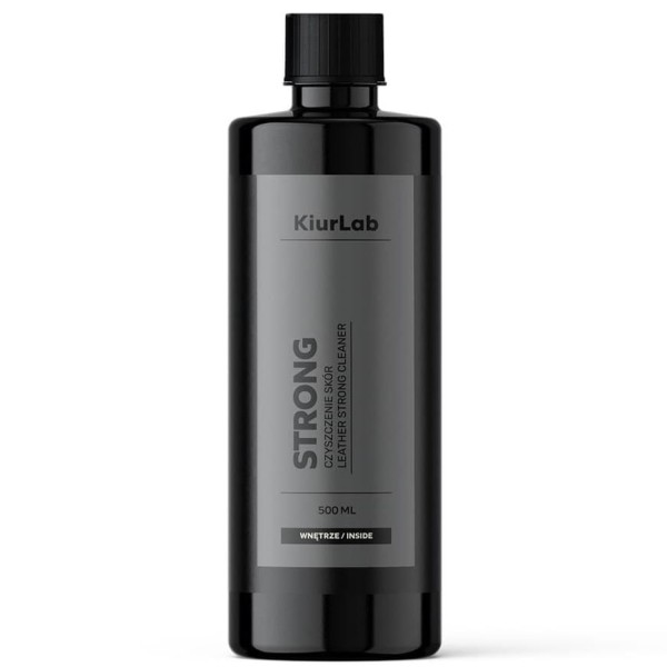 KiurLab Strong Cleaner 500ml - silny preparat do czyszczenia skóry samochodowej