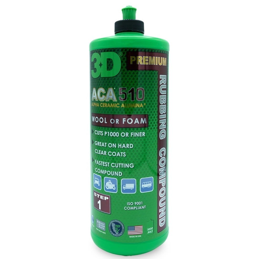 3D Car Care 510 Premium Rubbing Compound 946ml - pasta polerska tnąca