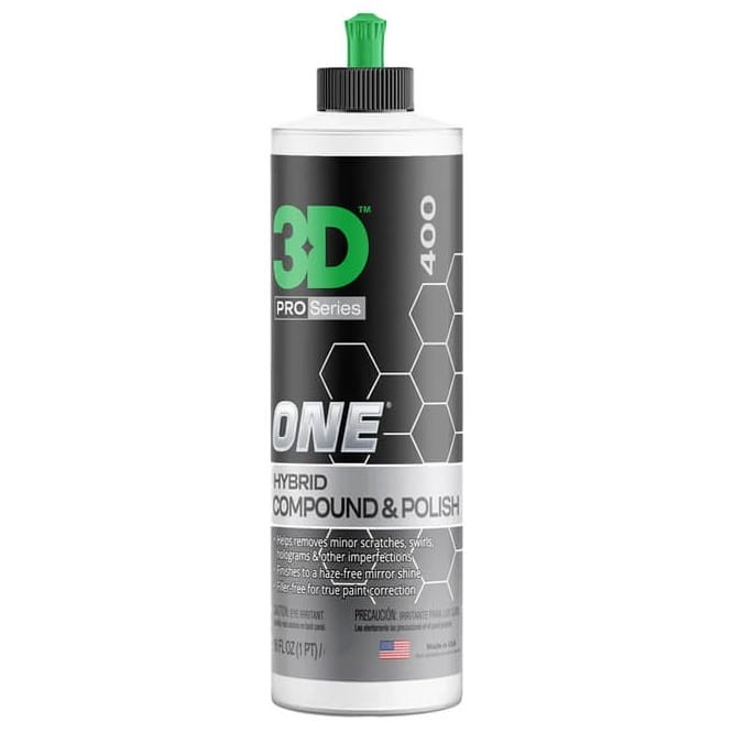 3D Car Care One Hybrid 237ml - pasta polerska one step