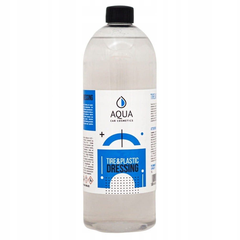 Aqua Car Cosmetics Tire and Plastic Dressing 1L - czernidło do opon i plastików zewnętrznych