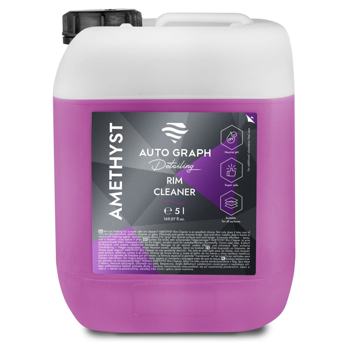 Auto Graph Amethyst 5L - deironizer, krwawa felga