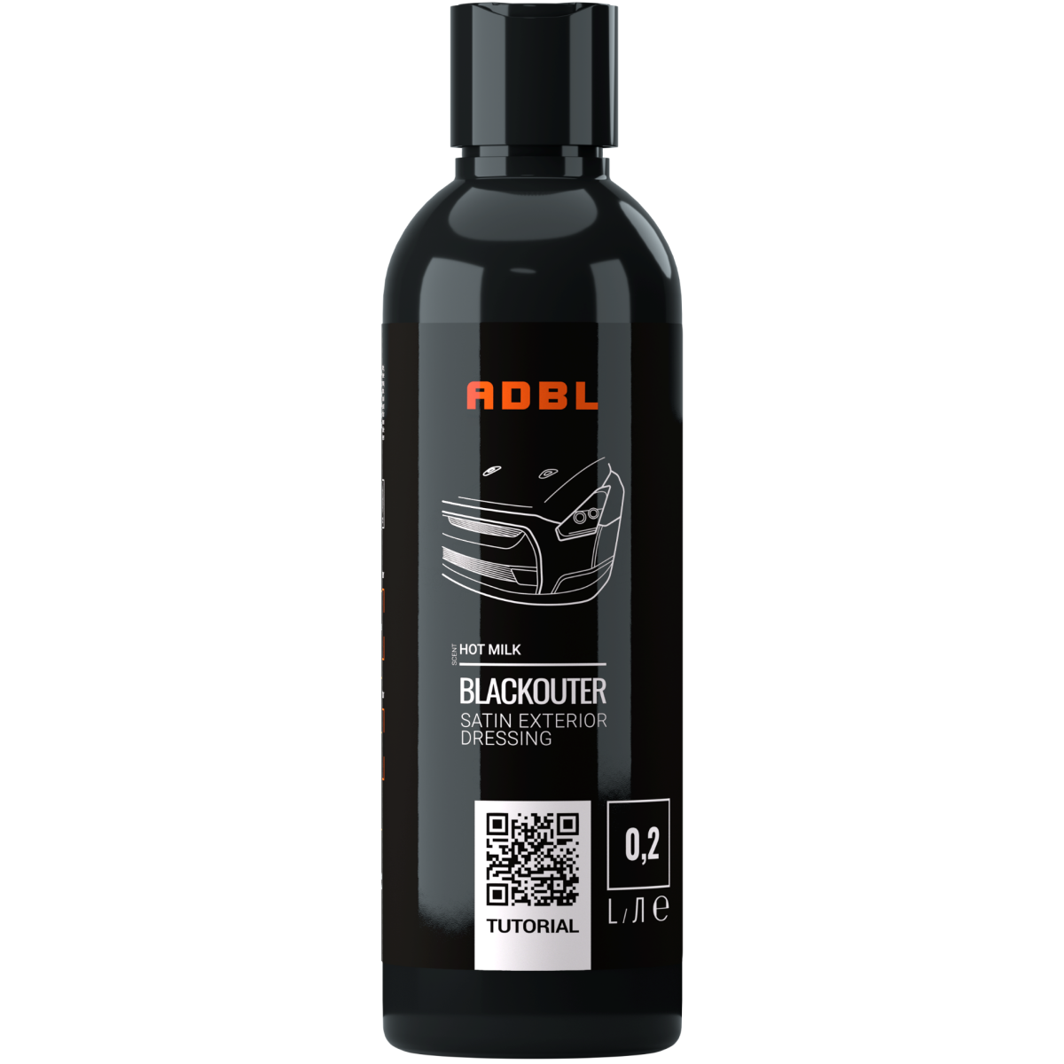 ADBL Blackouter 200ml - czernidło do plastików zewnętrznych
