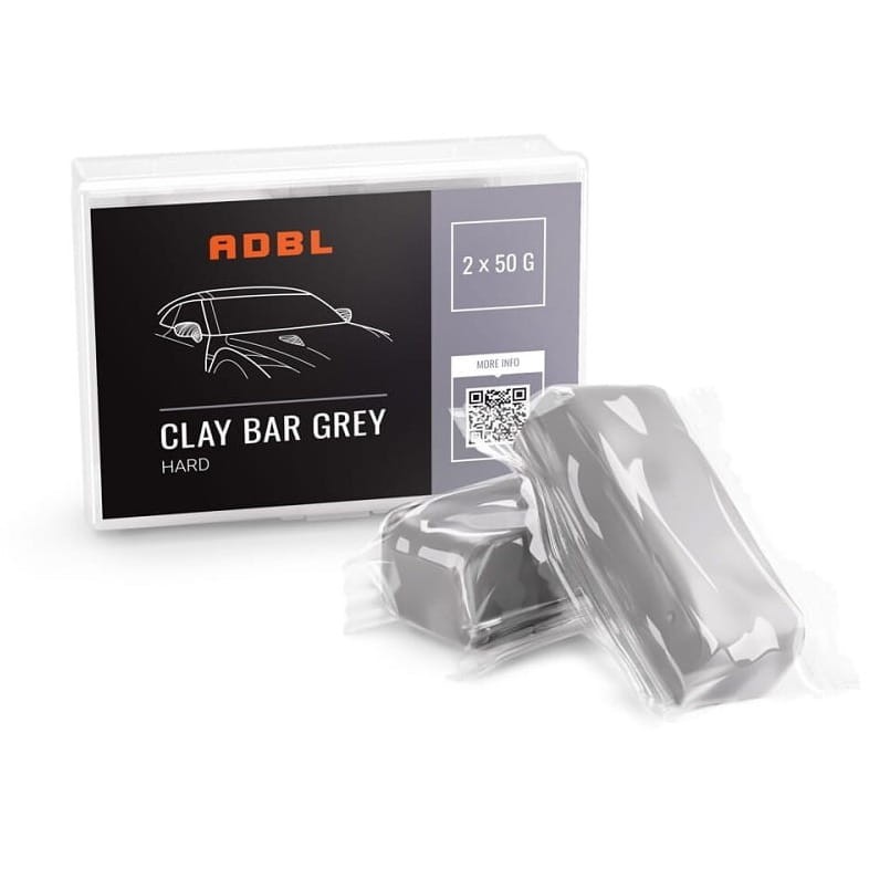 ADBL Clay Bar Grey 2x50g - twarda glinka do lakieru