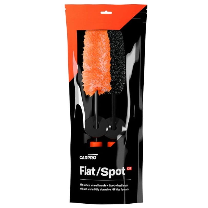 CarPro FlatSpot Wheel Brush Set (2szt) - zestaw szczotek do czyszczenia felg