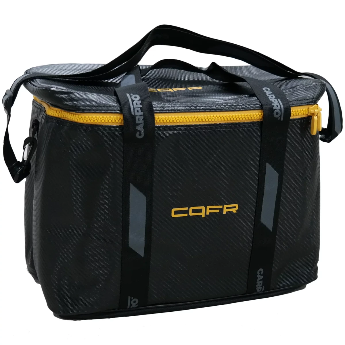 CarPro Maintenance Bag CQFR Gold - torba termiczna detailingowa z zestawem kosmetyków
