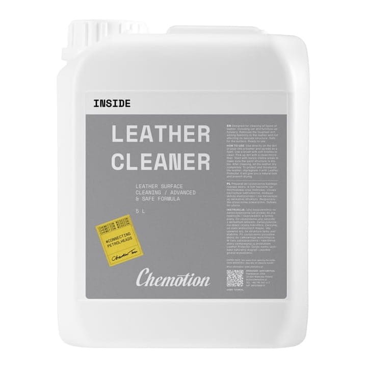 Chemotion Leather Cleaner 5L - preparat do czyszczenia tapicerki skórzanej
