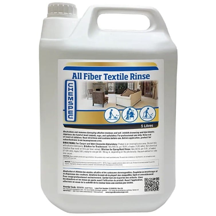 Chemspec All Fiber Textile Rinse 5L - płyn do płukania dywanów