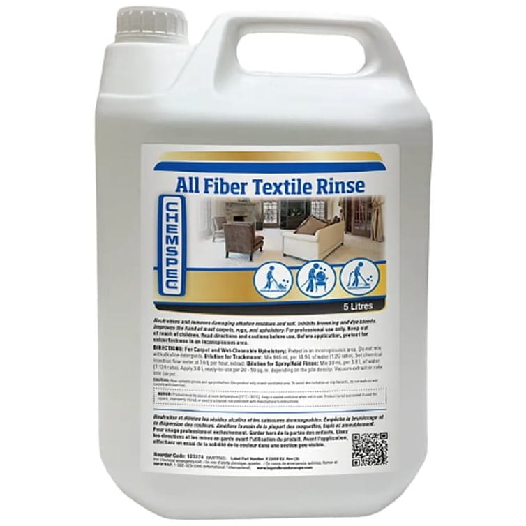 Chemspec All Fiber Textile Rinse 5L - płyn do płukania dywanów