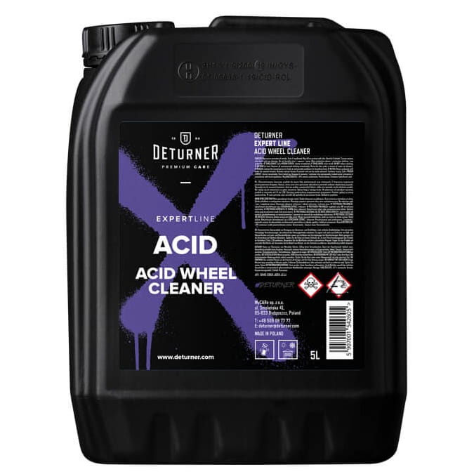 Deturner Acid Wheel Cleaner 5L - kwasowy środek do mycia felg