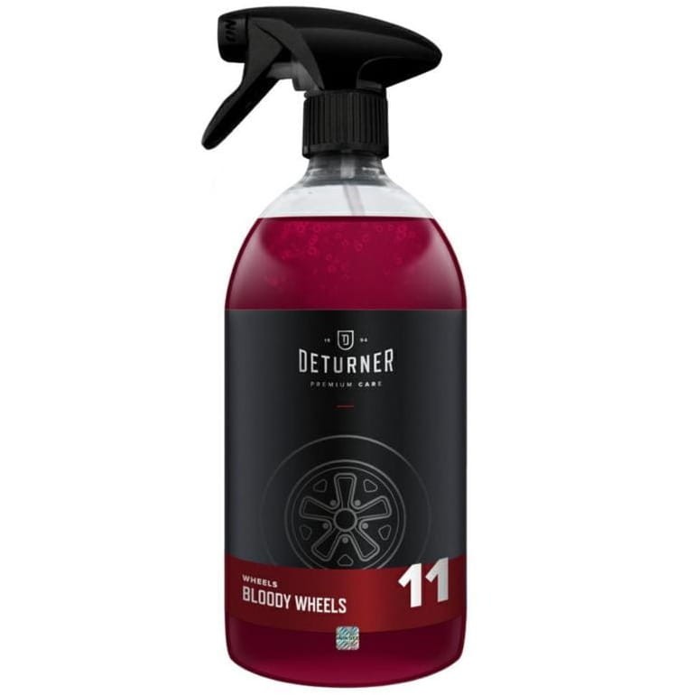Deturner Bloody Wheels 1L - deironizer, żelowy preparat do usuwania zanieczyszczeń metalicznych