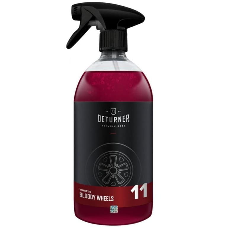 Deturner Bloody Wheels 1L - deironizer, żelowy preparat do usuwania zanieczyszczeń metalicznych