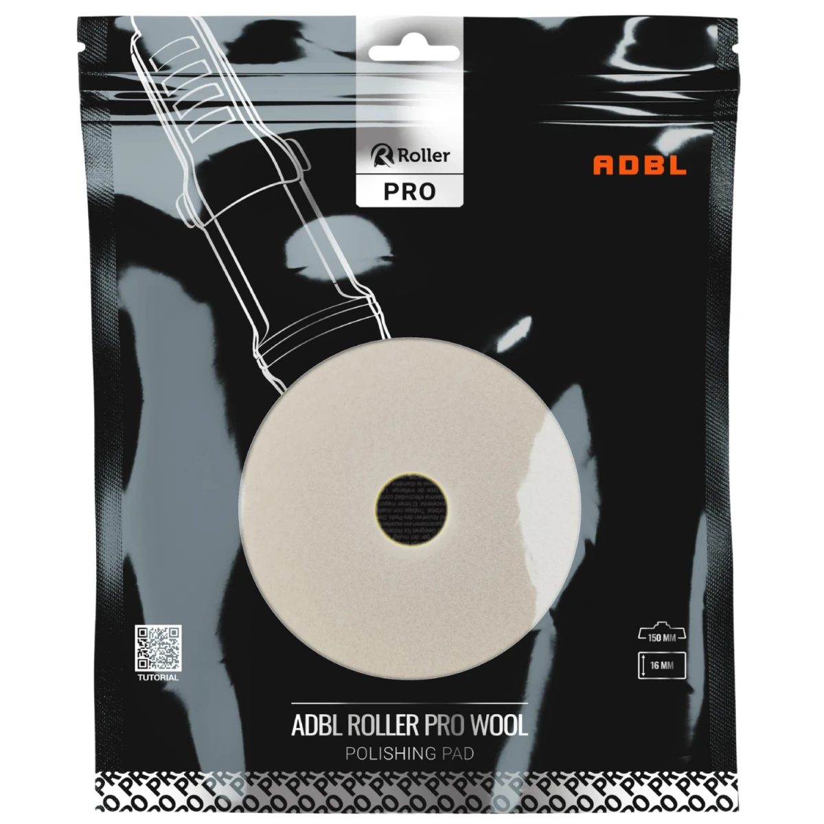ADBL Roller Pro Wool DA150 - pad polerski z krótkiej wełny