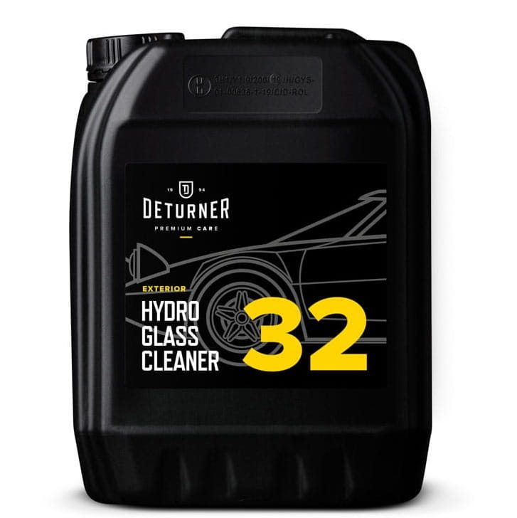 Deturner Hydro Glass Cleaner 5L - płyn do mycia szyb, pozostawia warstwę hydrofobową