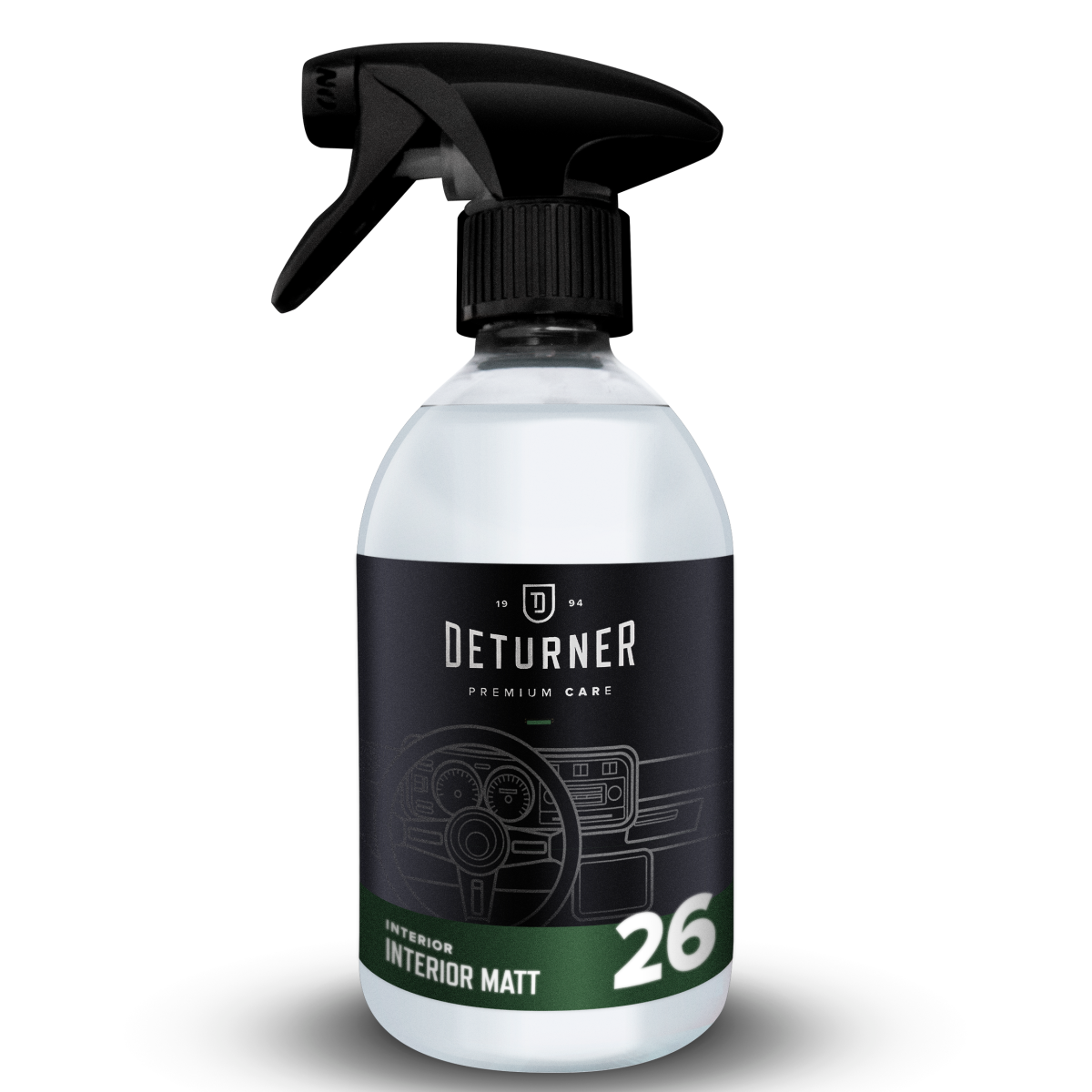 Deturner Interior Matt 500ml - matowy dressing do plastików wewnętrznych