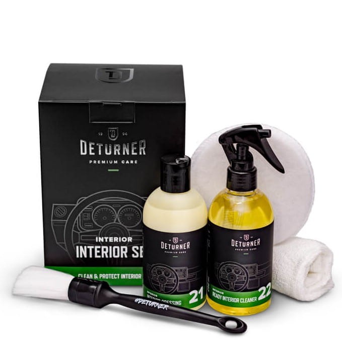 Deturner Interior Set - zestaw do czyszczenia i impregrnacji wnętrza auta