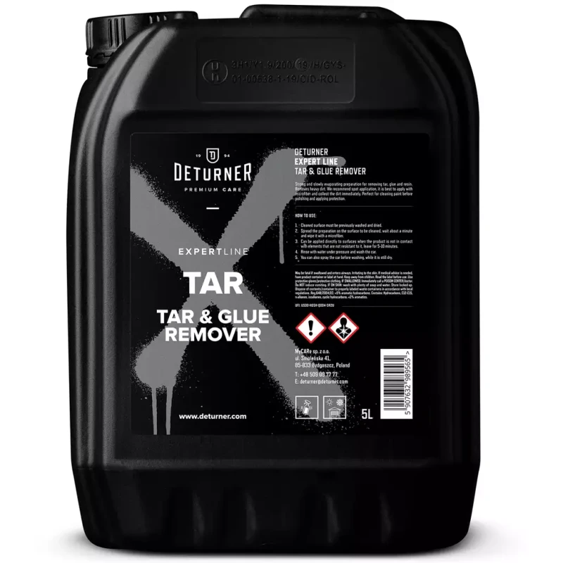 Deturner Tar 5L - preparat do usuwania smoły i asfaltu