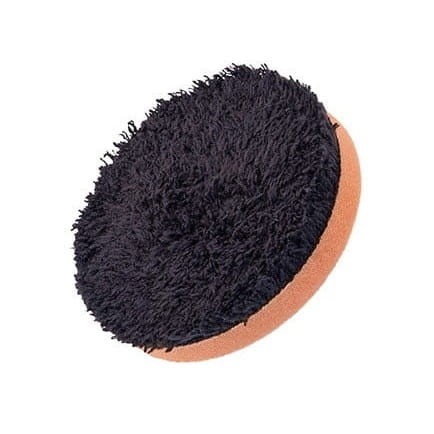 Flexipads Black Microfibre Cut 80mm - mikrofibrowy pad polerski