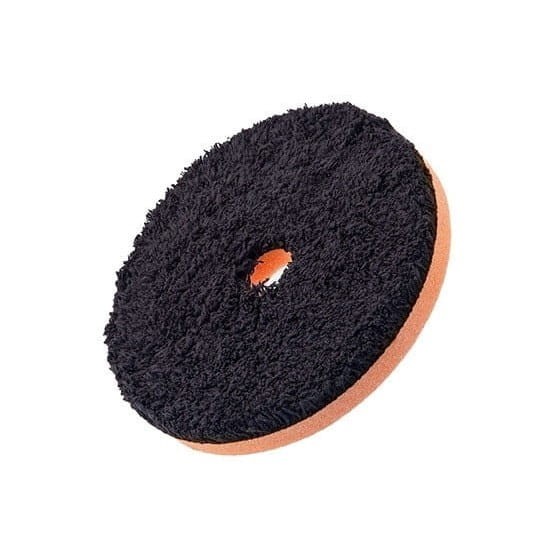 Flexipads Black Microfibre Cut 150mm - mikrofibrowy pad polerski