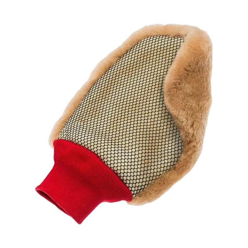 Flexipads Merino Super Soft Lambskin Wash Mesh Mitt - wełniana rękawica do mycia auta
