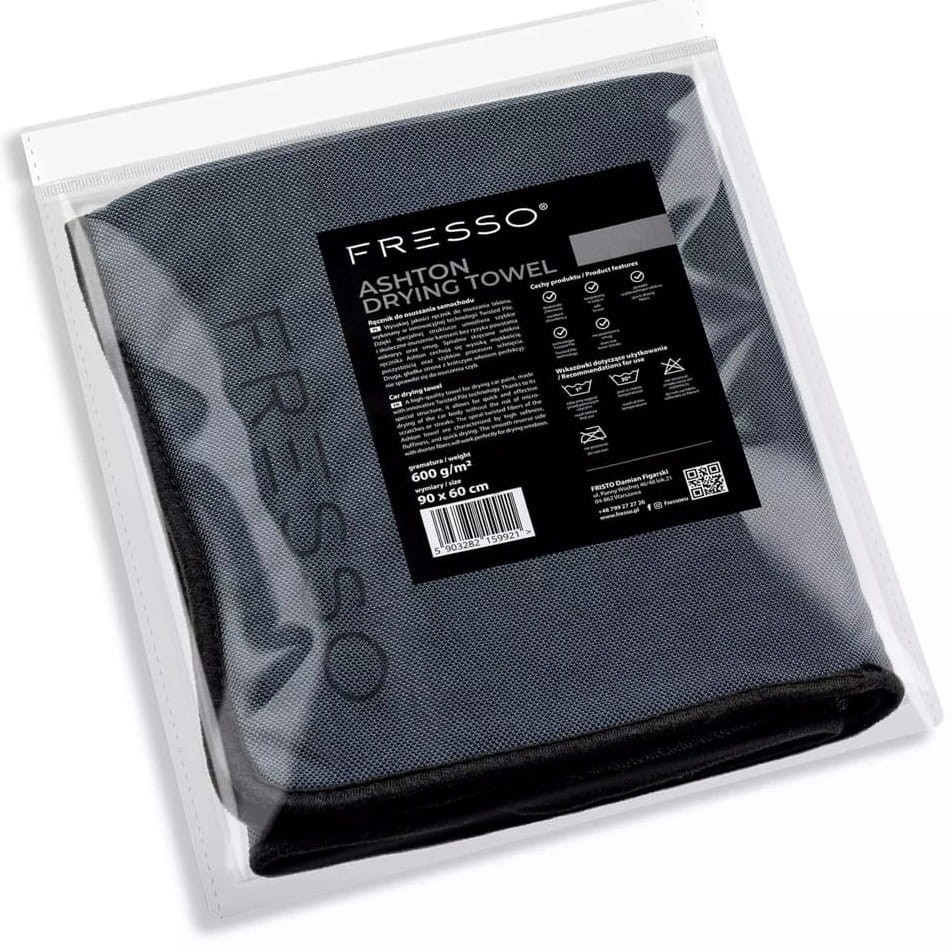 Fresso Ashton Twisted Pile 90x60cm - ręcznik do osuszania auta