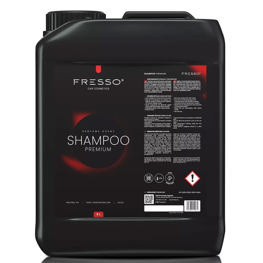 Fresso Shampoo Premium 5L - szampon do mycia samochodu