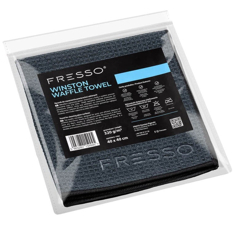Fresso Winston Waffle Towel 40x40cm - mikrofibra waflowa do szyb