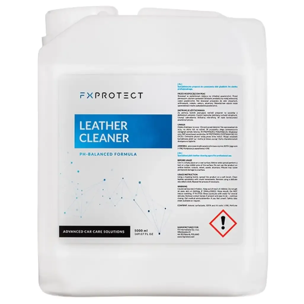 FX Protect Leather Cleaner 5L - środek do czyszczenia skóry