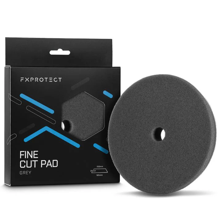 FX Protect Fine Cut Pad Grey 150mm - otwarto-komórkowy pad wykończeniowy