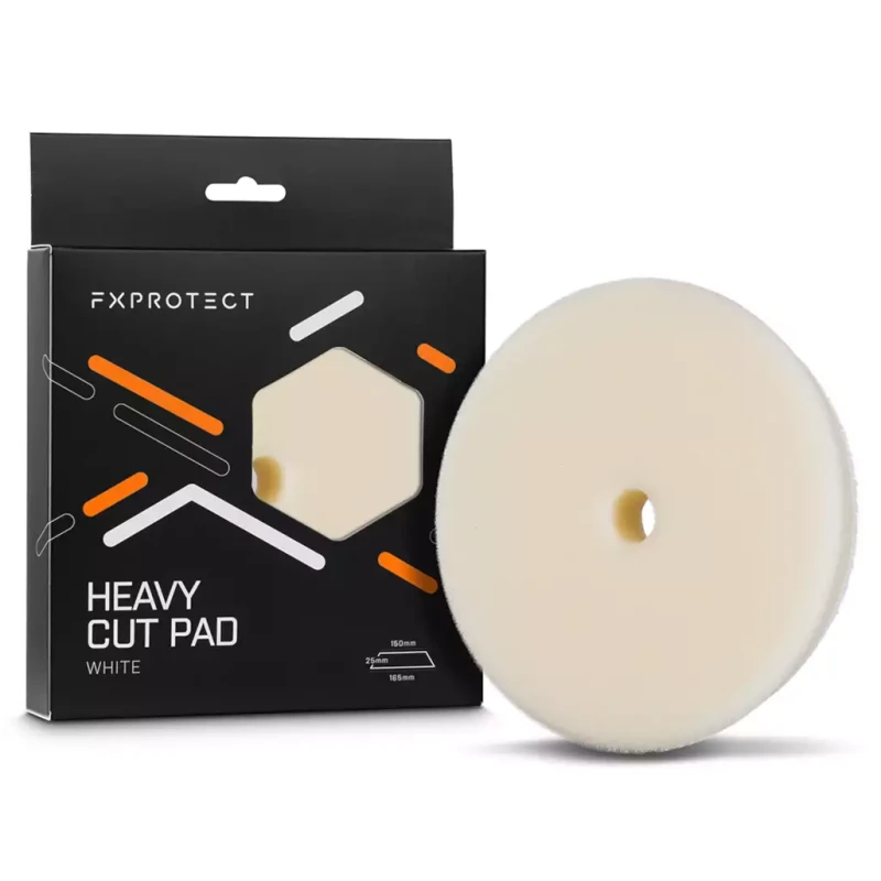 FX Protect Heavy Cut Pad White 150mm - otwarto-komórkowy silnie tnący pad