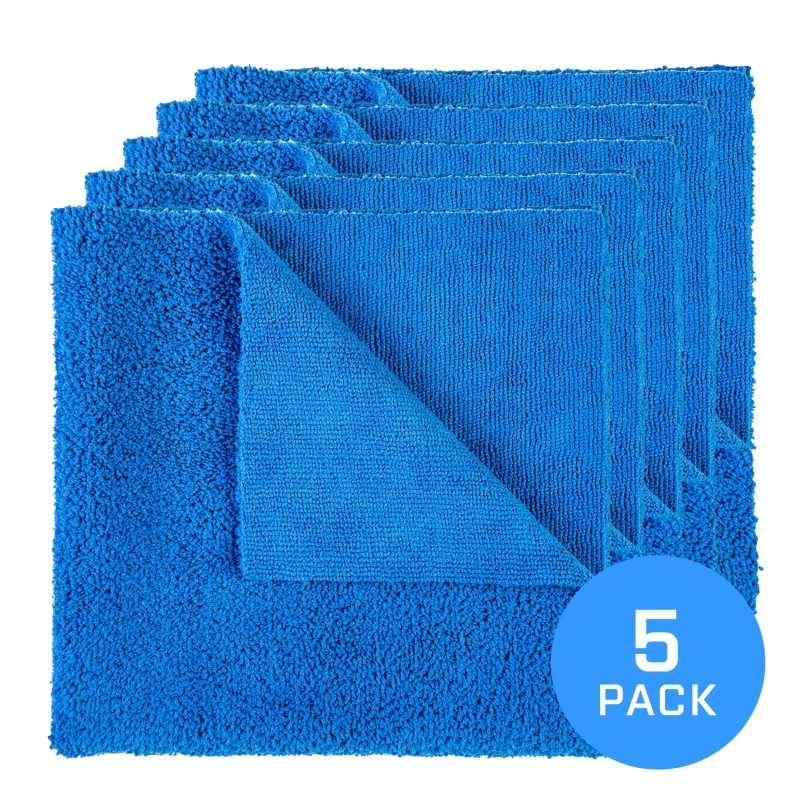 FX Protect Microfibre Mystic Blue (5 szt.) - uniwersalne, delikatne mikrofibry