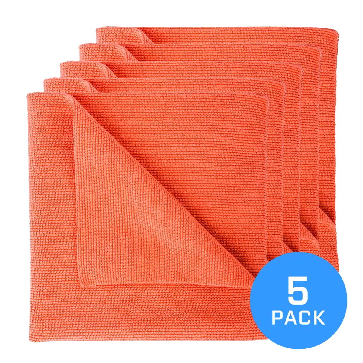 FX Protect Microfibre Royal Coral 40x40cm (5 szt.) - gęsto tkane, delikatne mikrofibry