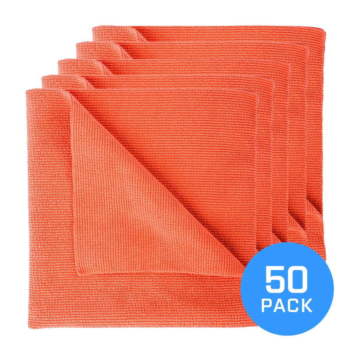 FX Protect Microfibre Royal Coral 40x40cm (50 szt.) - gęsto tkane, delikatne mikrofibry