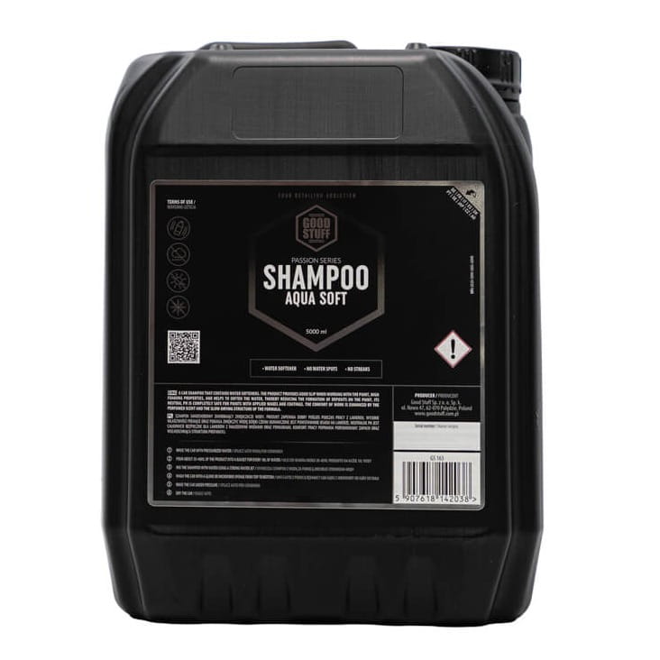 Good Stuff Aqua Soft Shampoo 5L - szampon samochodowy zmiękczający wodę