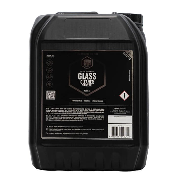 Good Stuff Glass Cleaner Supreme 5L - płyn do mycia mocno zatłuszczonych szyb