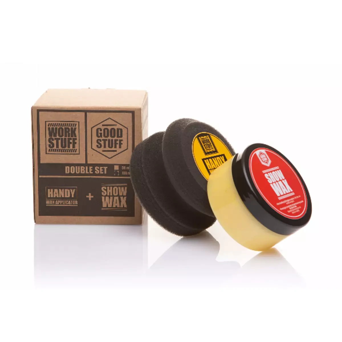 Good Stuff Show Wax 100ml + Handy Wax Applicator - wosk samochodowy