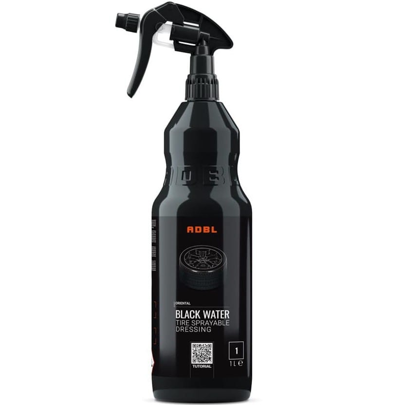 ADBL Black Water 1L - dressing, nabłyszczacz do opon w sprayu