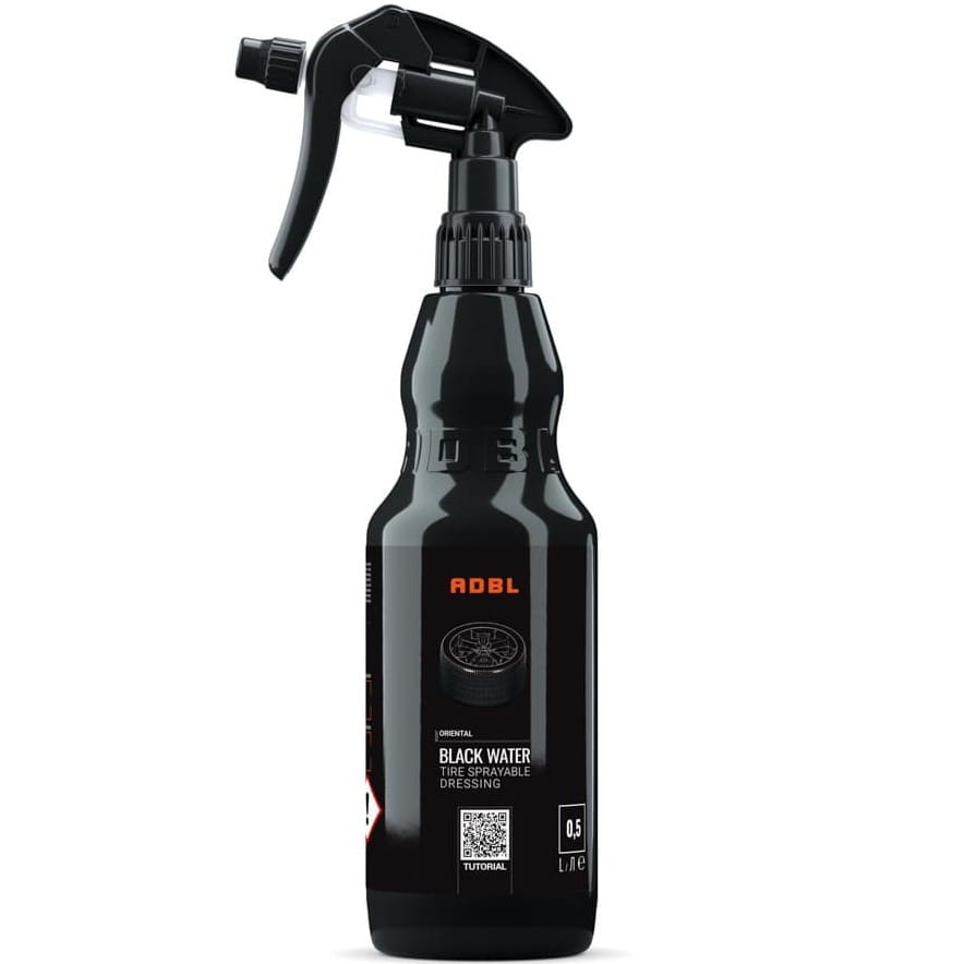 ADBL Black Water 500ml - dressing, nabłyszczacz do opon w sprayu