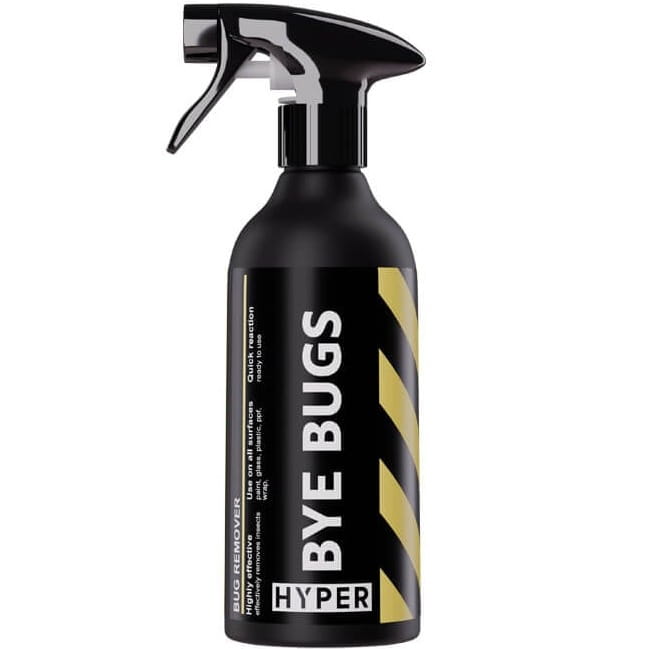 Hyper Bye Bugs Bug Remover 500ml - płyn do usuwania owadów z samochodu