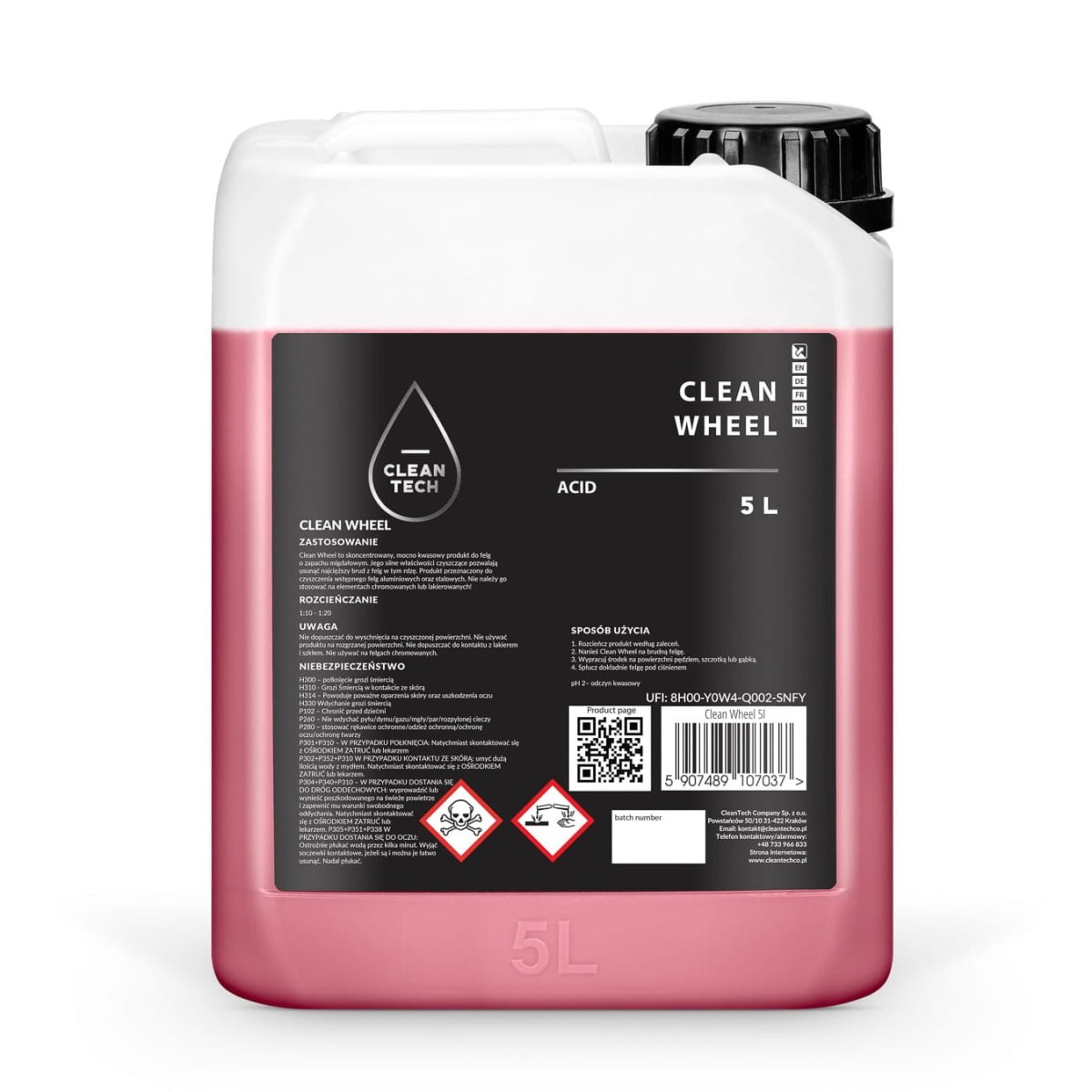 Hyper Wheel Clean 5L - środek do mycia felg
