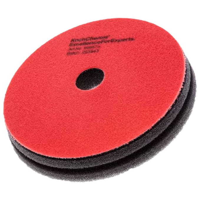 Koch Chemie Gąbka Heavy Cut Red 150mm - gąbka polerska tnąca