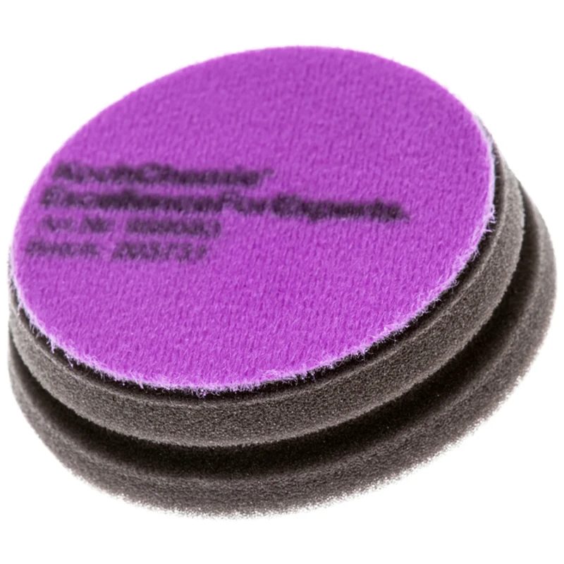 Koch Chemie Gąbka Micro Cut Hard Violet 76mm - lekko tnąca gąbka polerska