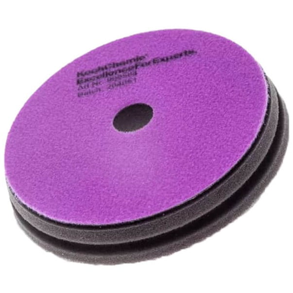 Koch Chemie Gąbka Micro Cut Soft Violet 126mm - lekko tnąca gąbka polerska