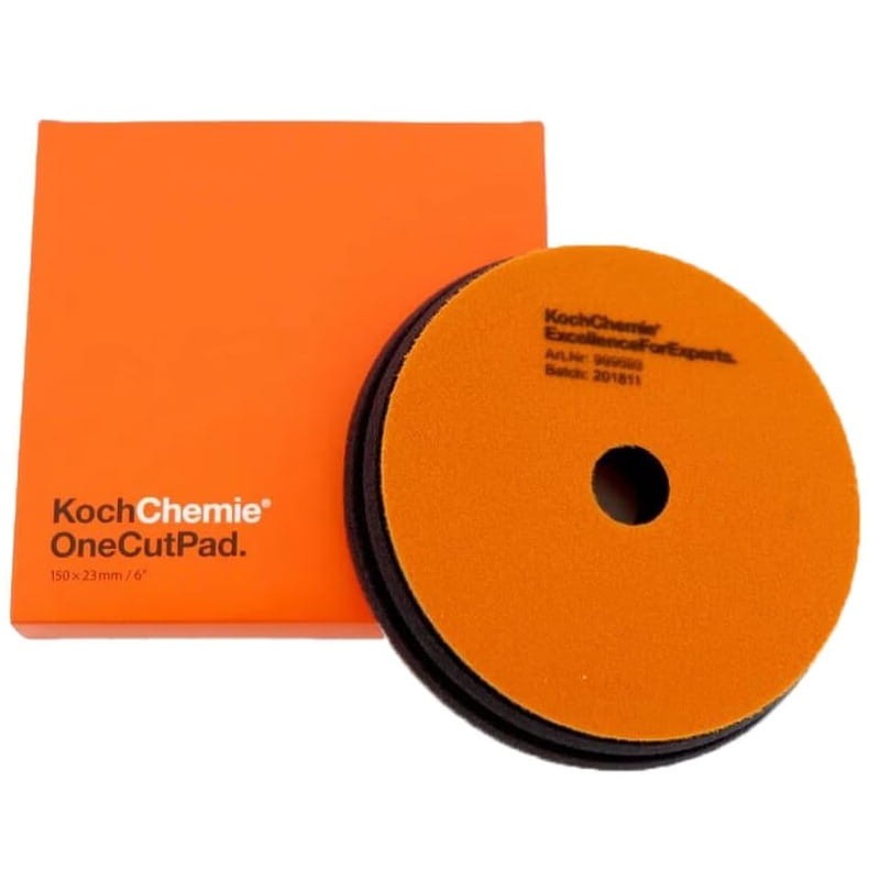 Koch Chemie Gąbka One Cut Orange 150mm - gąbka polerska średnio twarda