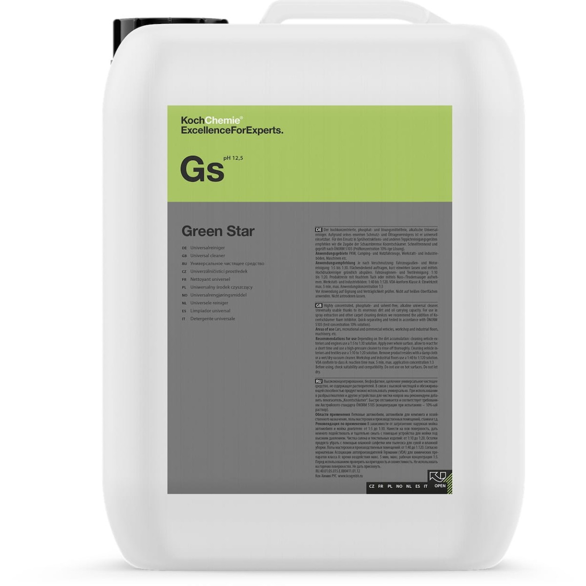 Koch Chemie Green Star APC 5L - uniwersalny środek czyszczący